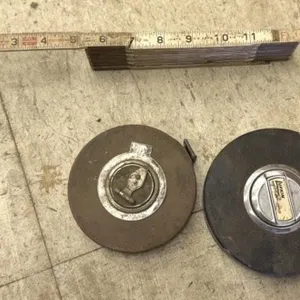 (2) Steel Tapes (1) Folding Ruler