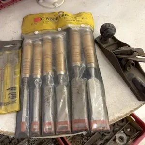 Wood Chisels, Padle Bits & Wood Plane