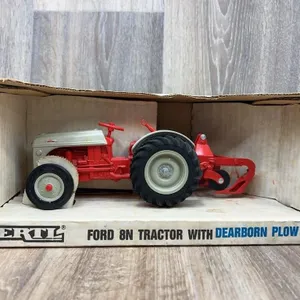 Ford 8N Tractor w/Dearborn Plow ERTL 1:16 Scale, I