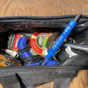 Craftsman bag of tools and hardware