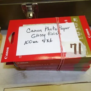 CANON GLOSSY 4X6 PHOTO PAPER  100 EA