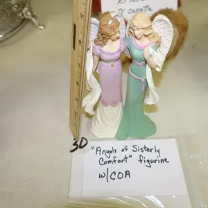 ANGELS OF SISTERLY BLESSINGS FIGURINES