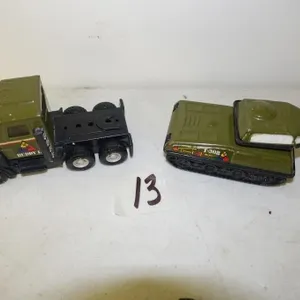 TOY TRUCK & TANK