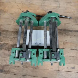 2-General vises, 8" wide