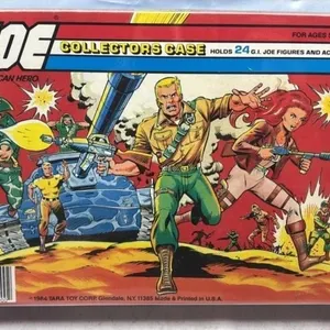 Vintage 1987 GI JOE Action Figure Storage case