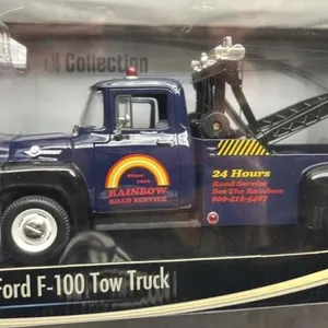 1956 Ford F100 Tow Truck 1/18 Diecast Welly Diecas
