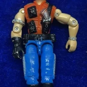 1987 GI JOE Arah Mercer action figure toy