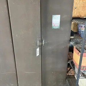66" Metal Cabinet w/contents