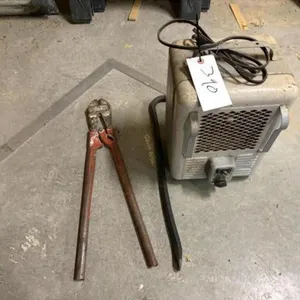 Milkhouse Heater & Prybar/Bolt Cutter