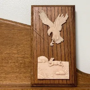 Hunting prey wall decor