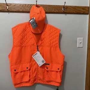 NWT Remington safety orange hunting vest,
