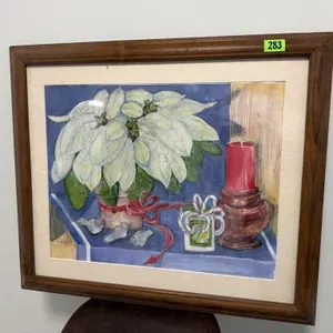 A Festive Time holiday painting