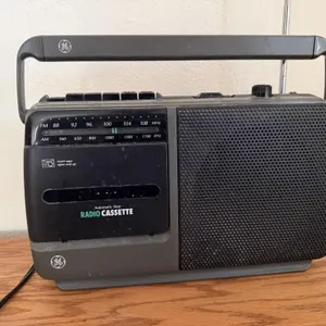 GE cassette radio