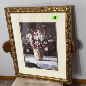 Floral bouquet artwork