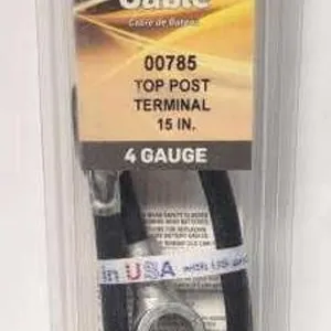 Deka Battery Top Post Cable - 15" long