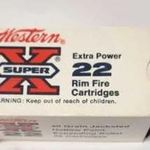 Western Super X Extra Power 22WMR Cartridges