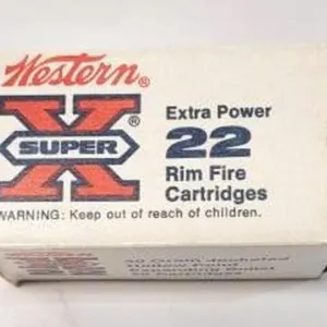 Western Super X Extra Power 22WMR Cartridges