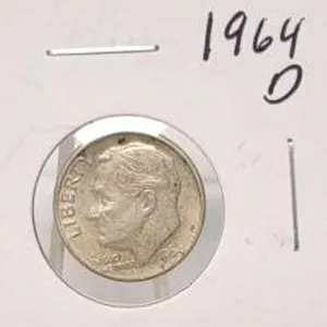 1964 D Roosevelt Silver Dime