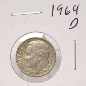 1964 D Roosevelt Silver Dime