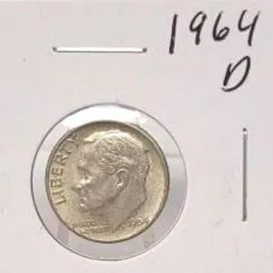 1964 D Roosevelt Silver Dime