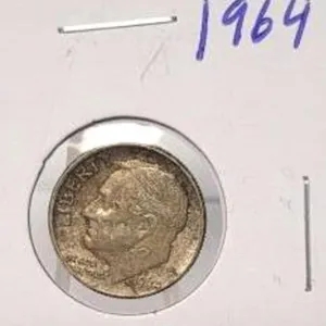 1964 Roosevelt Silver Dime