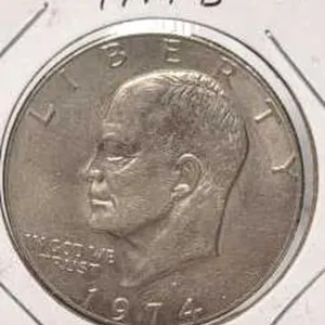 1974 D Eisenhower $1 Coin