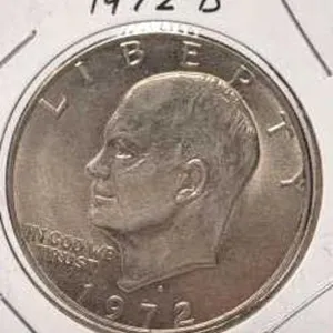 1972 D Eisenhower $1 Coin