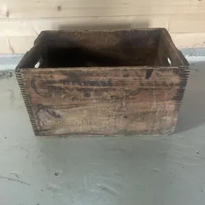 Wooden beverage box