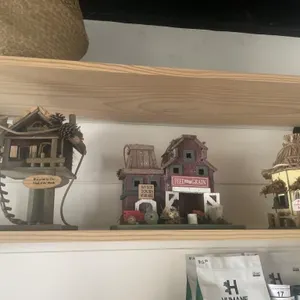 3 bird houses