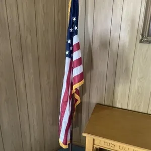 American flag on Stand