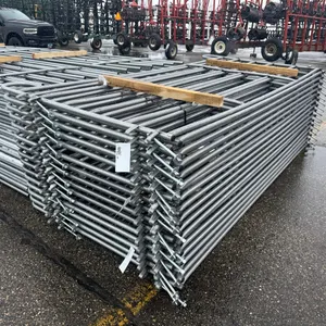 New bundle of 10- 5’ x 10’ portable corral panels- Sales Tax (Pictures show multiple panels, 10) panels per lot only)