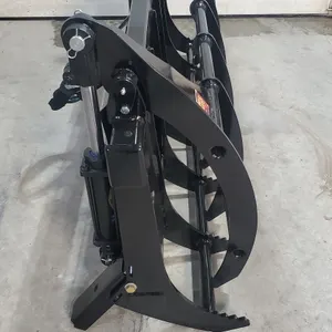 OFFSITE - 60 Inch IronGrip Grapple, Standard skid steer quick attach
