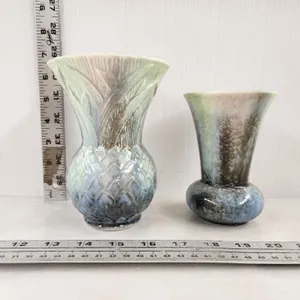 Sylvac Vase & Glazed Pottery Vase
