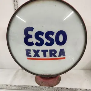 Esso Extra Gas Pump Globe - original