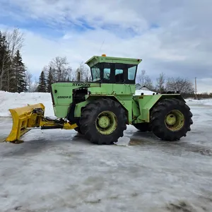 1975 Steiger ST300 Cougar Tractor w/ Degelman 12 Ft 6 Way Blade