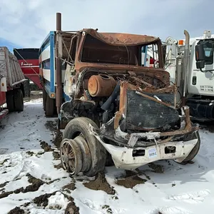 FORD TANDEM AXLE GRAIN TRUCK - NO KEYS - BURNT - SALVAGE