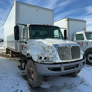 2008 INTERNATIONAL 4300 SINGLE AXLE VAN TRUCK - KEYS - NON RUNNING/PARTS UNIT
