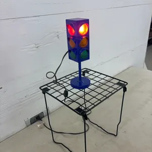 BLACK STAND-STOP LIGHT-LIGHT