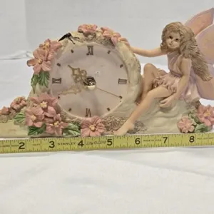 Fairy clock, quartz movement, 1 AAA battery