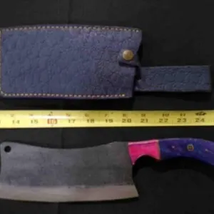 Cleaver Knife With Sheath