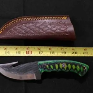 Gut Hook Knife With Sheath