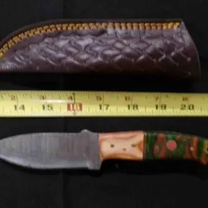 Spear point knife With Sheath