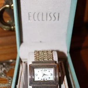Watch with Sterling Silver Case