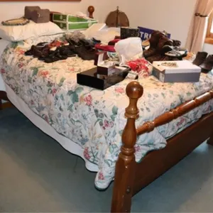Bed & Nightstand