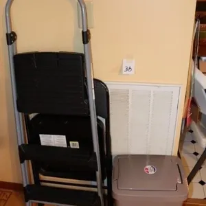 Step Stool, Garbage Can, & More