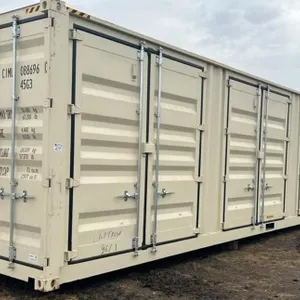 Single Use 40FT. 5 Door Sea Container, 114" High.