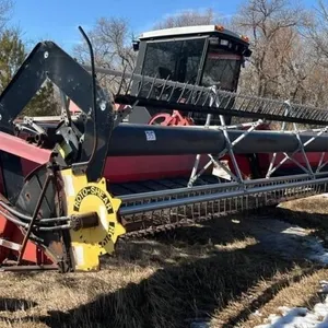 Massey Ferguson 220 Diesel Swather, Runs &