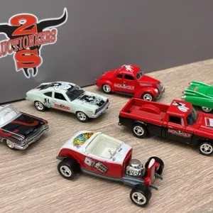 6 Johnny Lightning Monopoly Cars.
