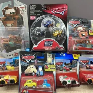 7 Disney Cars Figures.