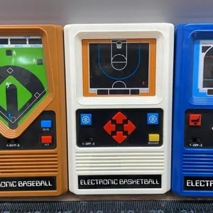 3 Vintage Handheld Electronic Games need batteries